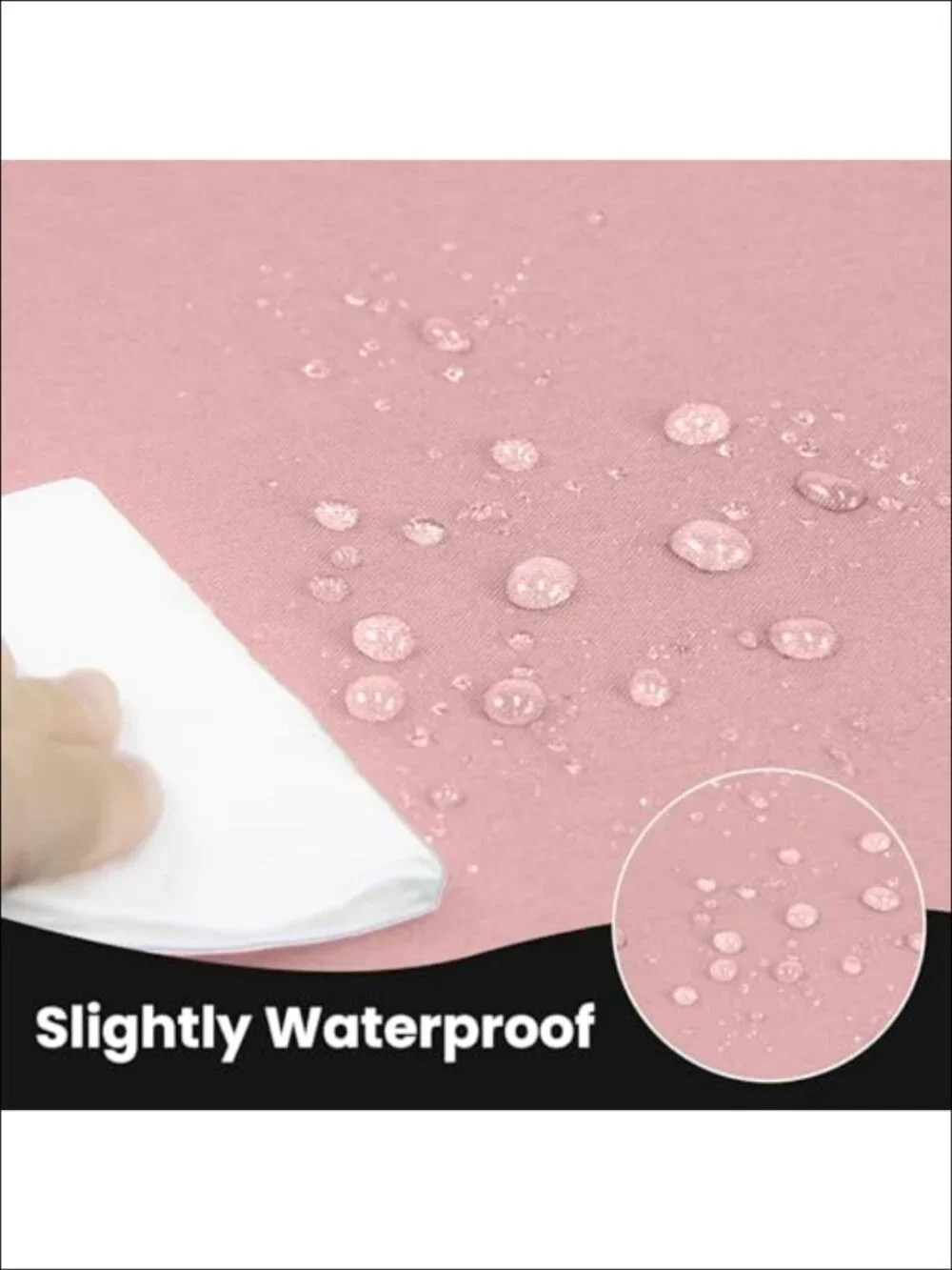 Fitted Tablecloth 2 Pack Waterproof Polyester for 6 Foot Tables Wedding Trade